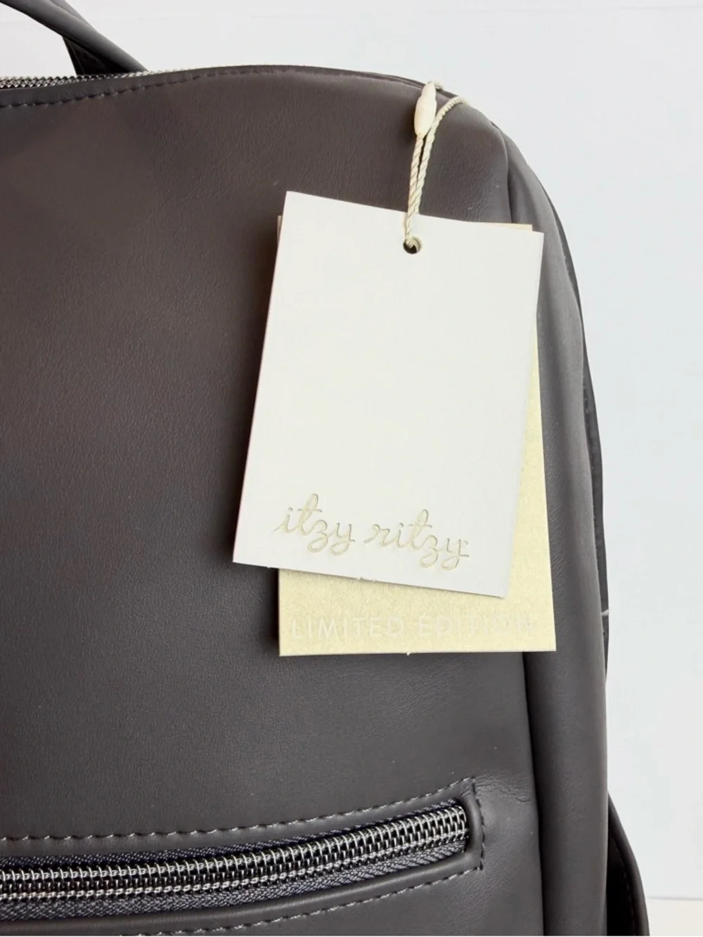 Itzy Ritzy Limited Edition Eras Diaper Bag Backpack in Storm - New w/ Tags!